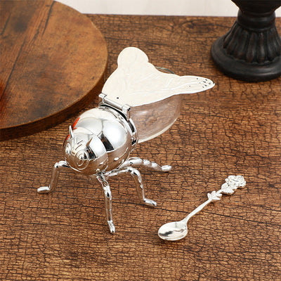 Creative Retro Honey Jar Bee Shape Vintage Style Container