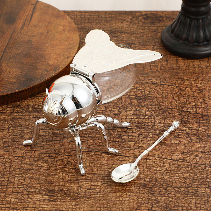 Creative Retro Honey Jar Bee Shape Vintage Style Container