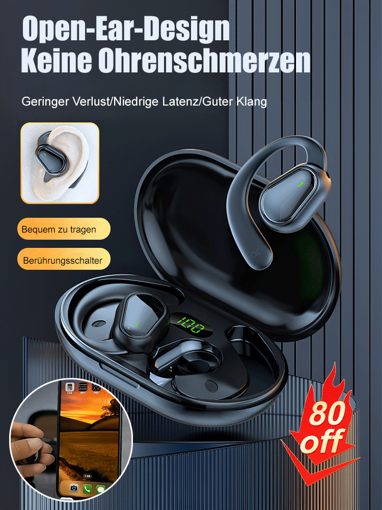Bluetooth Bone Conduction Earbuds Wireless Comfortable Sound