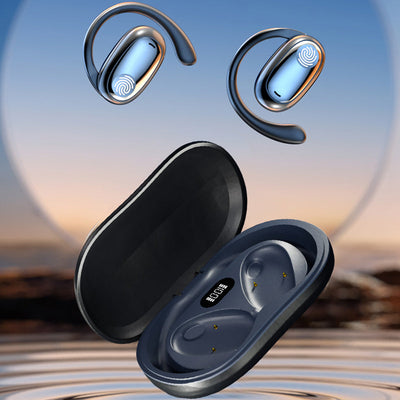 Sporty Bluetooth Earphones With Hanging Ear Design For Active Use