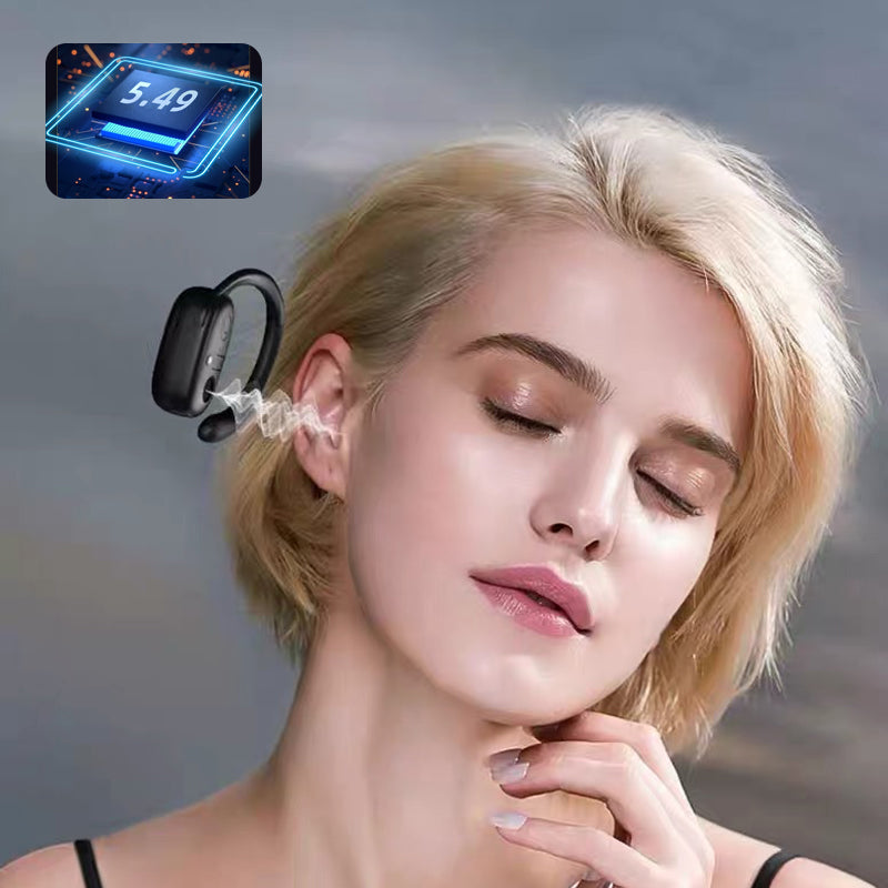Sporty Bluetooth Earphones With Hanging Ear Design For Active Use