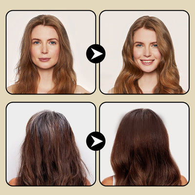 Comb Hair Dye For Easy And Safe Hair Coloring Application