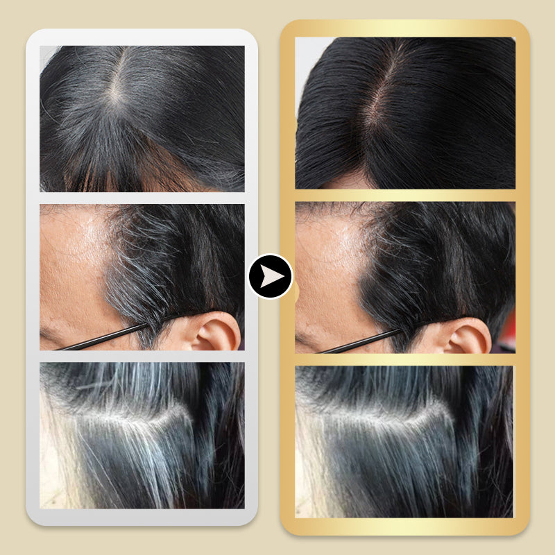 Comb Hair Dye For Easy And Safe Hair Coloring Application