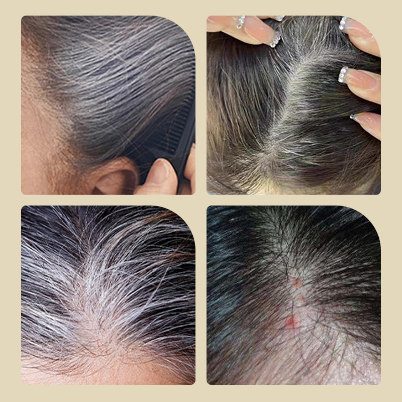 Comb Hair Dye For Easy And Safe Hair Coloring Application