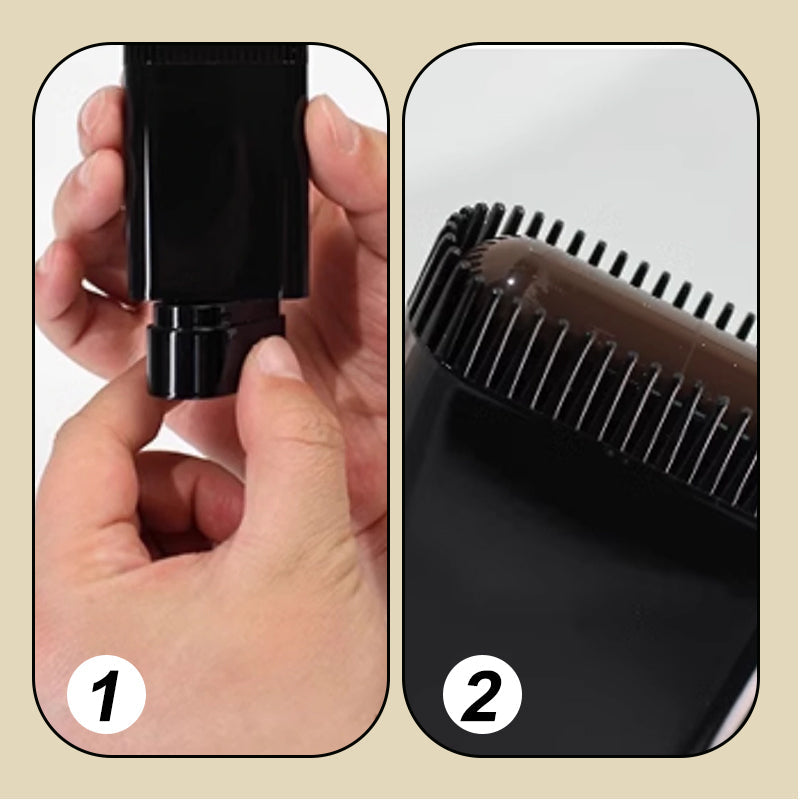 Comb Hair Dye For Easy And Safe Hair Coloring Application