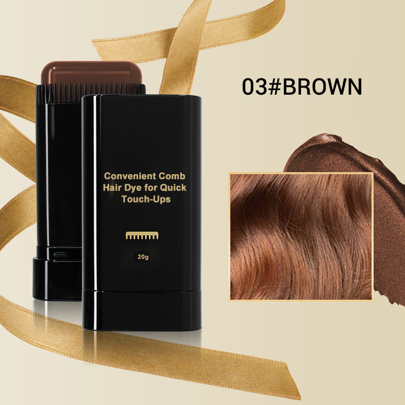 Comb Hair Dye For Easy And Safe Hair Coloring Application