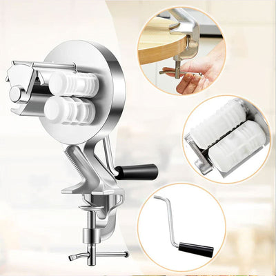Manual Pasta Machine Durable Stainless Steel Kitchen Tool