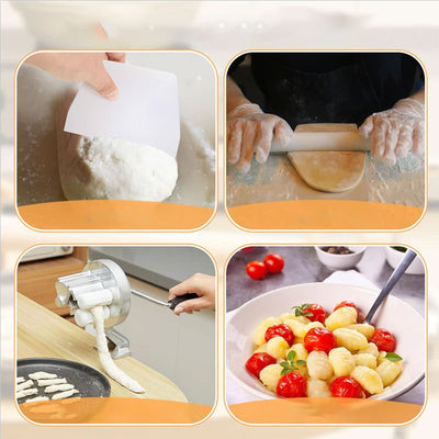 Manual Pasta Machine Durable Stainless Steel Kitchen Tool