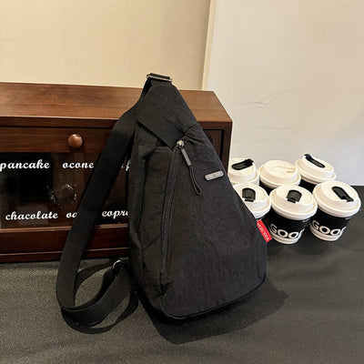 Oxford Sling Bag Adjustable Strap Unisex Stylish Everyday Use