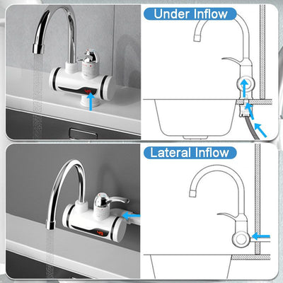 Instant Electric Water Heater Faucet For Fast Hot Water Access