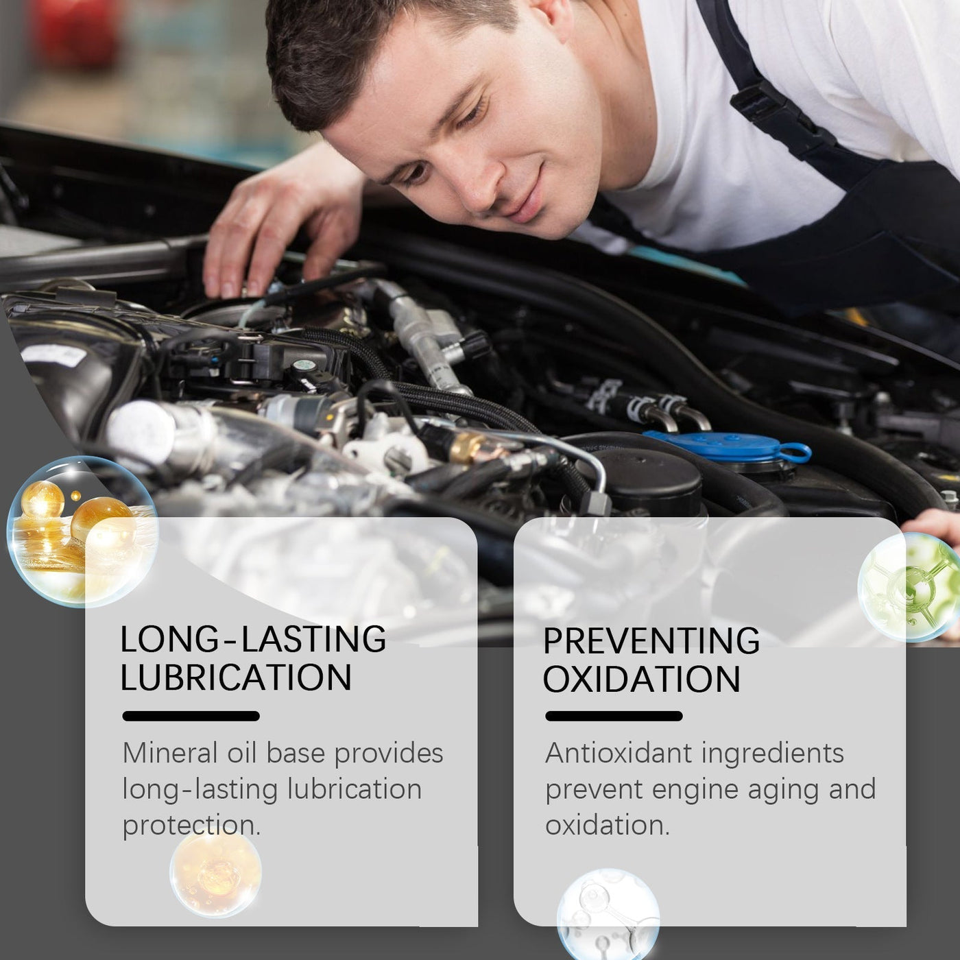 Engine Anti-Wear Protectant Advanced Formula For Maximum Engine Protection