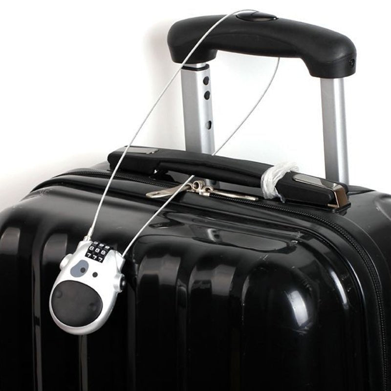 Anti-theft Telescopic Wire Lock Secure Cable Security Lock