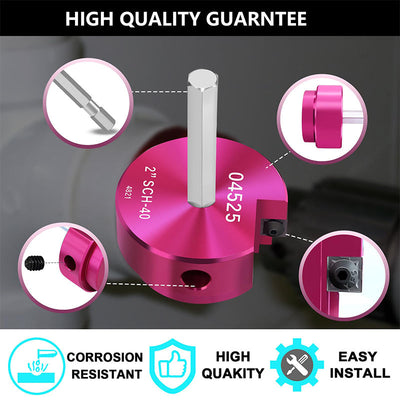 PVC Pipe Reamer Tool Kit For Smooth Pipe Preparation And Finishing