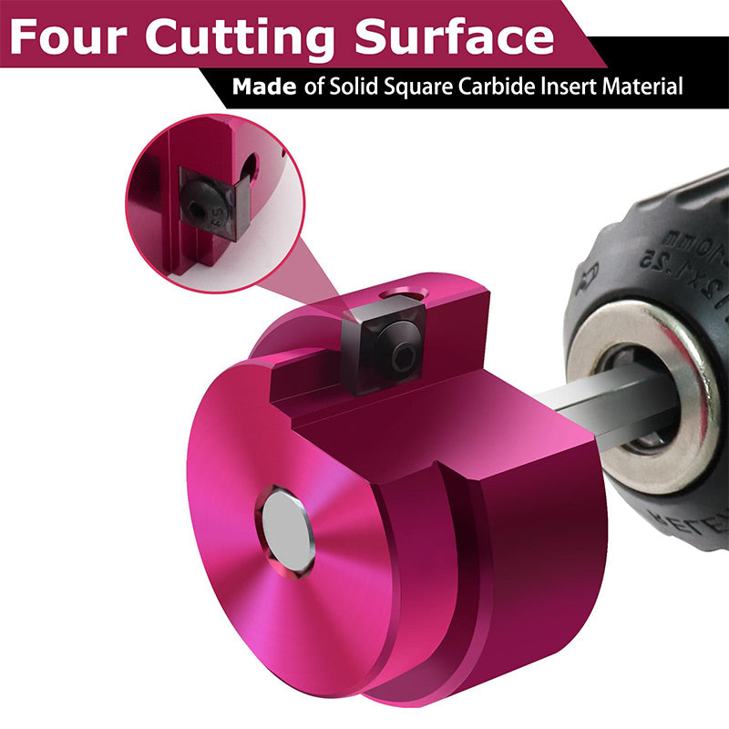 PVC Pipe Reamer Tool Kit For Smooth Pipe Preparation And Finishing