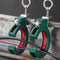 Wire Auxiliary Pulley With Durable Axle For Smooth Operation