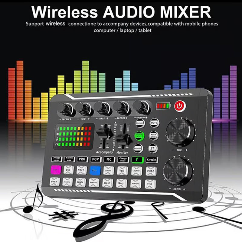 Live Streaming Audio Set With Professional Microphone Kit