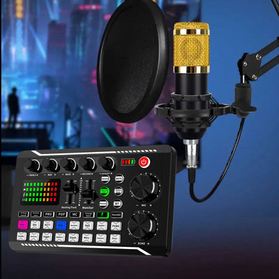 Live Streaming Audio Set With Professional Microphone Kit