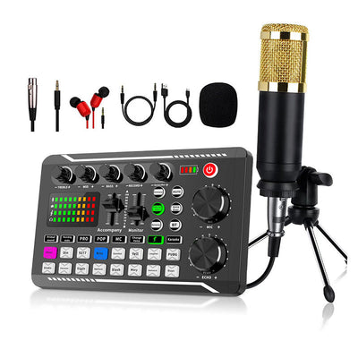 Live Streaming Audio Set With Professional Microphone Kit