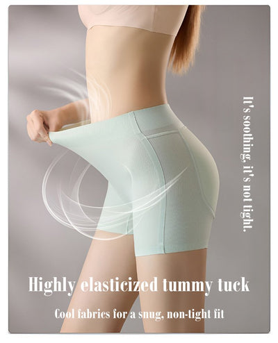 Latex False Buttocks Underwear Square Angle Shaping Briefs