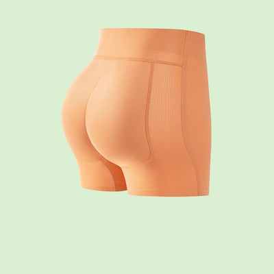 Latex False Buttocks Underwear Square Angle Shaping Briefs
