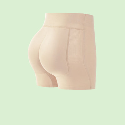 Latex False Buttocks Underwear Square Angle Shaping Briefs