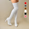Women’s Over The Knee Block Heel Pointed Toe Boots