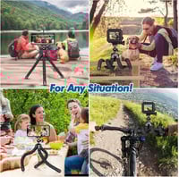 Flexible Mini Tripod For Cameras And Smartphones Portable Stand