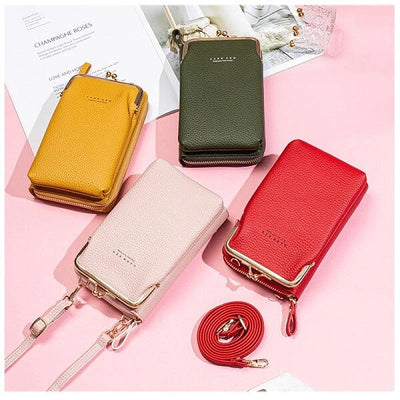 Mini Mobile Phone Shoulder Bag Compact Crossbody Purse For Essentials