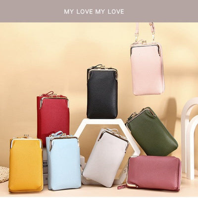 Mini Mobile Phone Shoulder Bag Compact Crossbody Purse For Essentials
