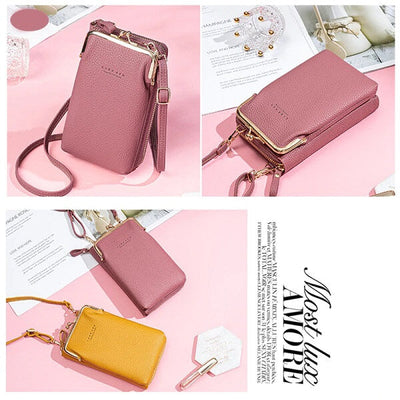 Mini Mobile Phone Shoulder Bag Compact Crossbody Purse For Essentials