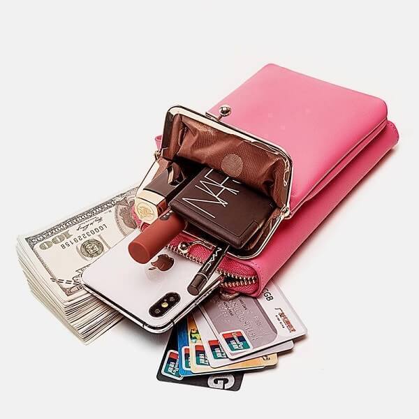 Mini Mobile Phone Shoulder Bag Compact Crossbody Purse For Essentials