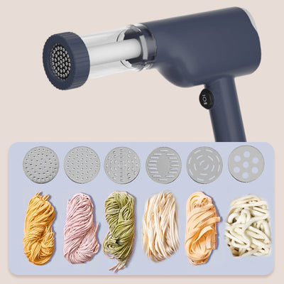 6-in-1 Cordless Electric Pasta Maker Handheld Kitchen Tool