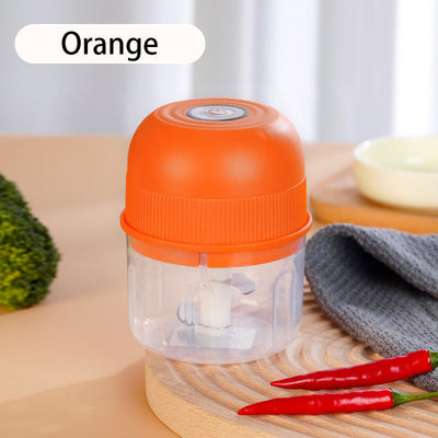 Electric Food Chopper Garlic Crusher For Easy Kitchen Prep
