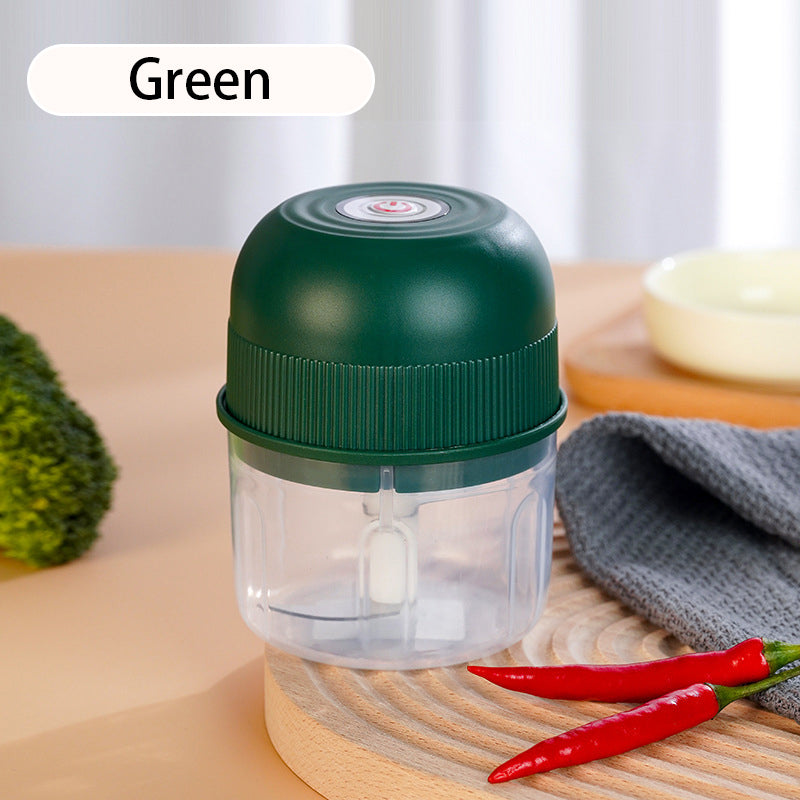 Electric Food Chopper Garlic Crusher For Easy Kitchen Prep