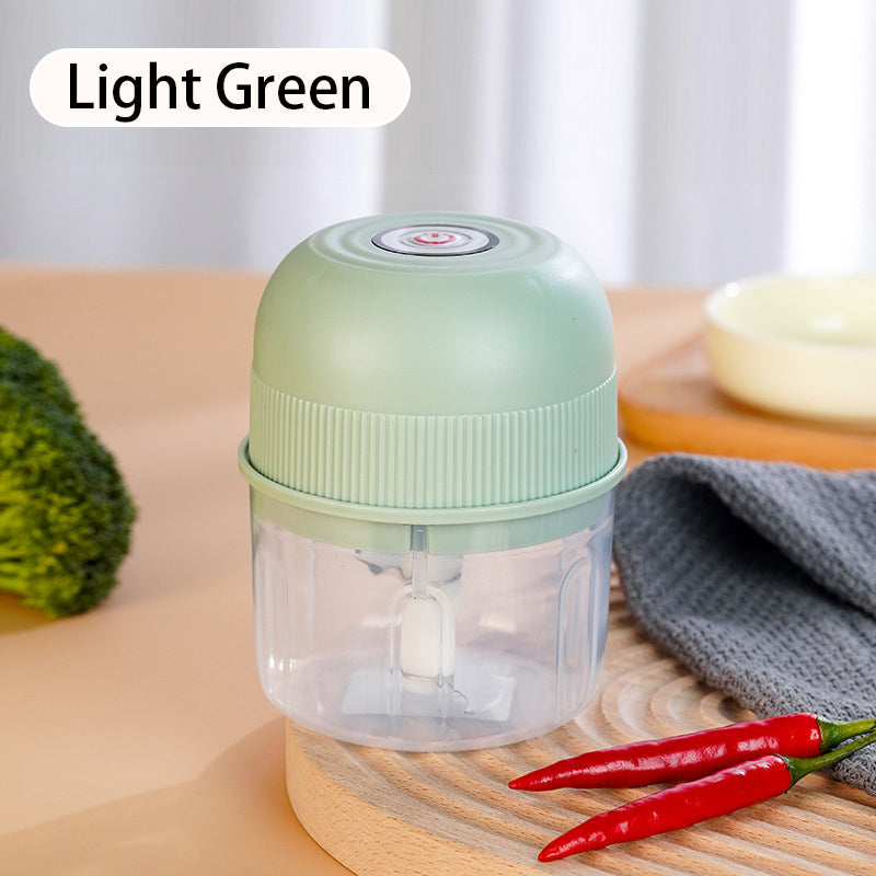 Electric Food Chopper Garlic Crusher For Easy Kitchen Prep
