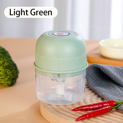 Electric Food Chopper Garlic Crusher For Easy Kitchen Prep