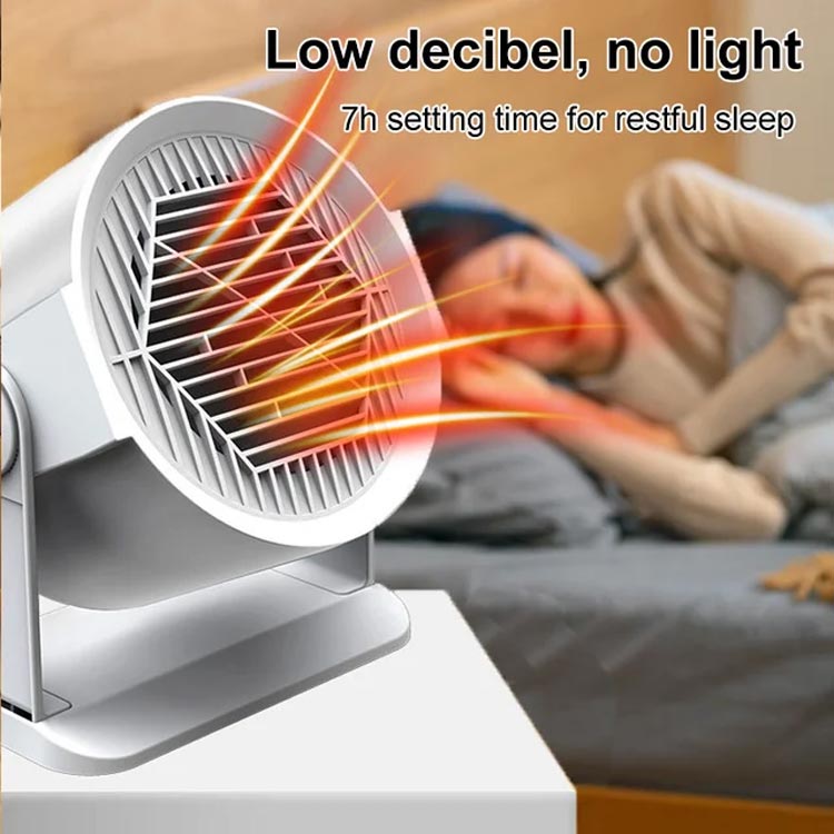 400W Portable Warm Air Blower With Oscillating Function