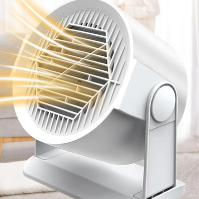 400W Portable Warm Air Blower With Oscillating Function
