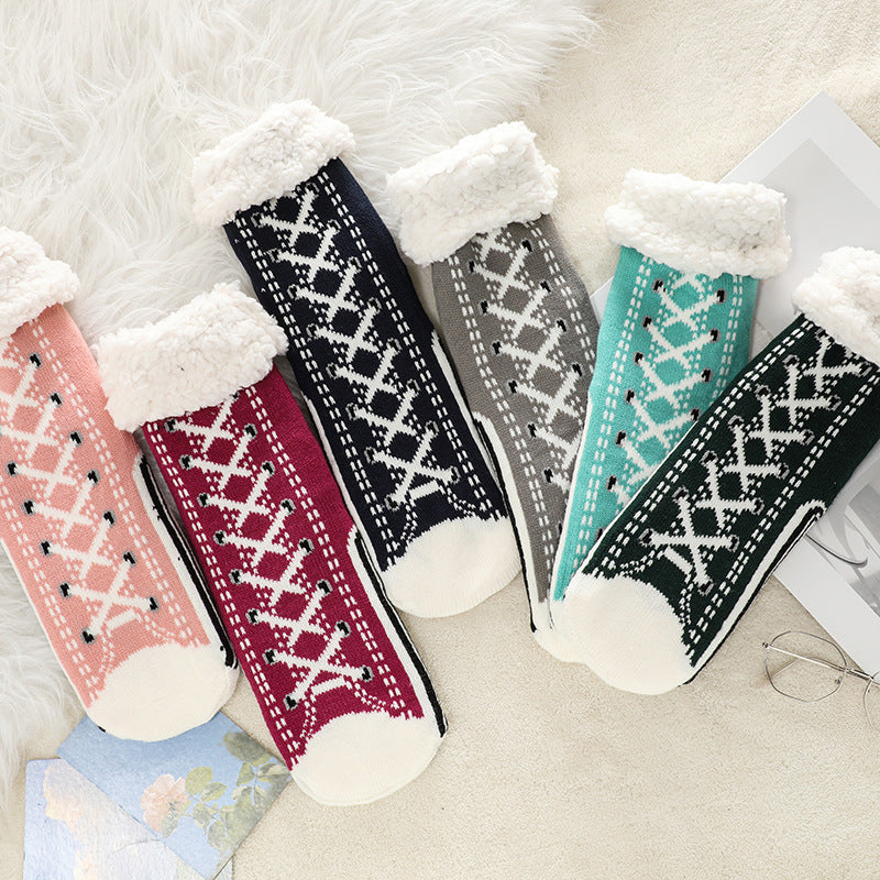 Ultra Thick Warm Slipper Socks Cozy Comfort For Home Use