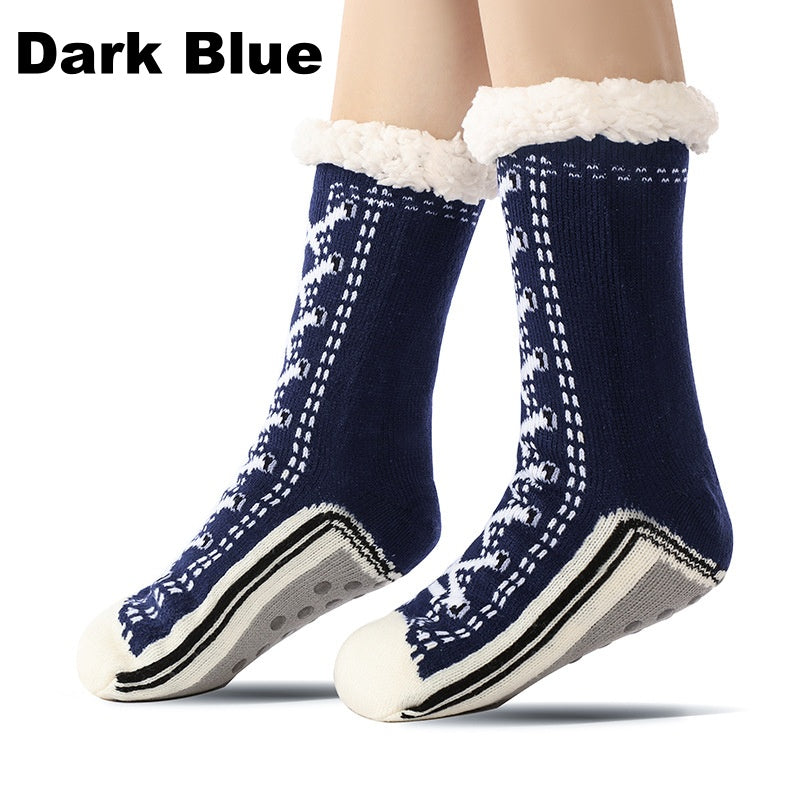 Ultra Thick Warm Slipper Socks Cozy Comfort For Home Use
