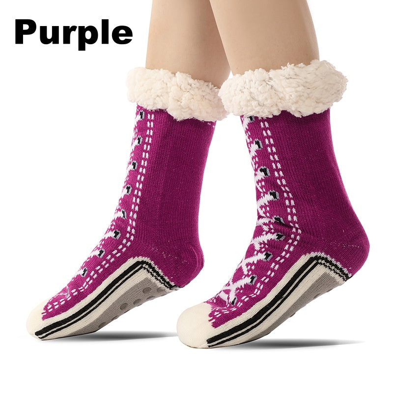Ultra Thick Warm Slipper Socks Cozy Comfort For Home Use