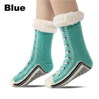Ultra Thick Warm Slipper Socks Cozy Comfort For Home Use