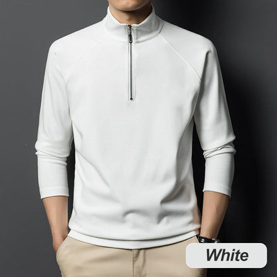 Men's Quarter Zip Sweatshirt Warm Long Sleeve Casual Pullover