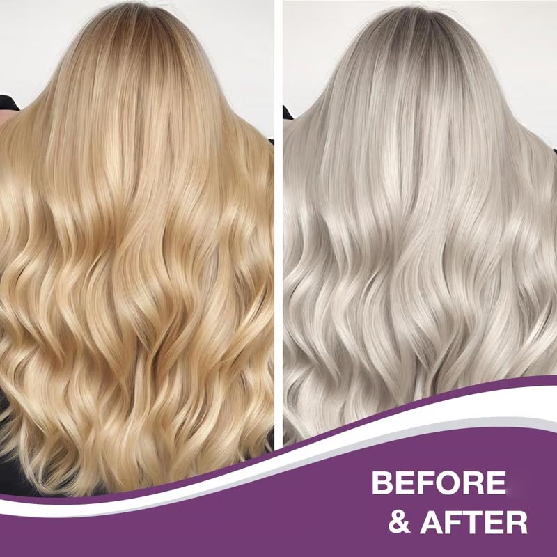 Purple Keratin Hair Mask For Nourishing And Repairing Hair