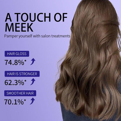 Purple Keratin Hair Mask Neutralizes Brass Tones For Blonde Silver Hair