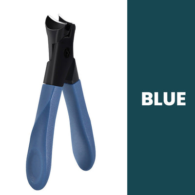 Wide Mouth Nail Clippers Angled Design Anti-Splash Heavy Duty