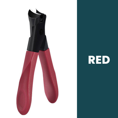 Wide Mouth Nail Clippers Angled Design Anti-Splash Heavy Duty