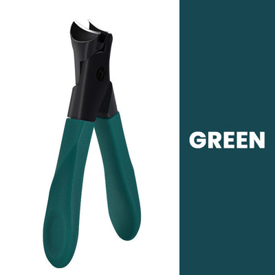 Wide Mouth Nail Clippers Angled Design Anti-Splash Heavy Duty
