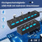 High Speed USB Hub Multi-Port Charger Adapter For Devices