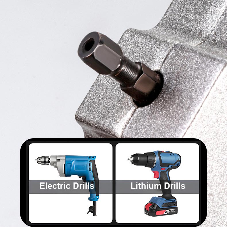 Electric Drill Sheet Metal Shears With Ergonomic Handle For Precision Cutting
